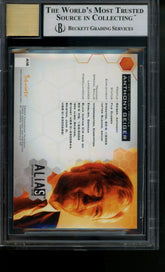 2003 Alias Season Two Autograph Rutger Hauer as Anthony Geiger Auto BGS 9/10